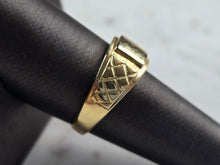 Load image into Gallery viewer, Mens Vintage Estate 14k Yellow Gold Ring 4.3g #E901