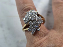 Load image into Gallery viewer, Exquisite Womens Vintage Estate 14K Gold 2.95ct Diamond Ring 6.9g  #E910