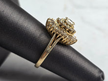 Load image into Gallery viewer, Womens Vintage Estate 14K Yellow Gold 2.4ct Diamond Ring 6.0g E912