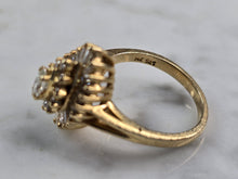 Load image into Gallery viewer, Womens Vintage Estate 14K Yellow Gold 2.4ct Diamond Ring 6.0g E912