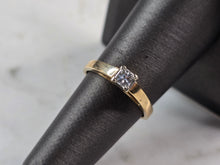 Load image into Gallery viewer, Womens Vintage Estate 14k Yellow Gold Diamond Engagement Ring 3.1g  #E914