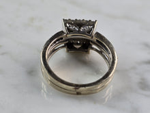 Load image into Gallery viewer, Womens Vintage Estate 14K White Gold 1.88cts Diamond Ring 6.9g E918
