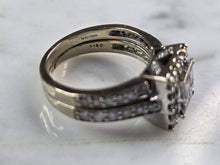 Load image into Gallery viewer, Womens Vintage Estate 14K White Gold 1.88cts Diamond Ring 6.9g E918