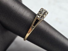 Load image into Gallery viewer, Womens Vintage Estate 14K Yellow Gold Diamond Cluster Ring 3.3g  #E942