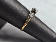 Load image into Gallery viewer, Womens Vintage Estate 14k Gold Diamond Ring 2.4g #E954