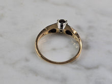 Load image into Gallery viewer, Womens Vintage Estate 14k Gold Diamond Ring 2.4g #E954