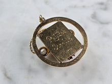 Load image into Gallery viewer, Womens Vintage Estate 14K Yellow Gold Telephone Pendant 12.2g E962