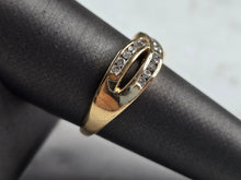 Load image into Gallery viewer, Womens Vintage Estate 14K Yellow Gold Diamond Ring 4.1g E968