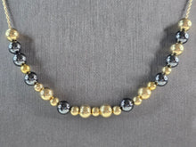 Load image into Gallery viewer, Vintage Estate 14K Yellow Gold Chain Necklace W/ Gold Balls, 10.0g E992