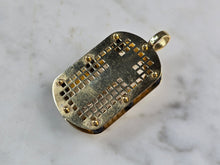 Load image into Gallery viewer, Beautiful 14K Yellow &amp; White Gold Religious Cross Jesus Pendant, 6.6g E993