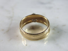Load image into Gallery viewer, Womens Vintage Estate 14k Yellow Gold Diamond Engagement Ring 3.6g E1013