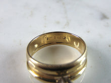Load image into Gallery viewer, Womens Vintage Estate 14k Yellow Gold Diamond Engagement Ring 3.6g E1013
