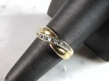 Load image into Gallery viewer, Womens Vintage Estate 14k Yellow Gold Diamond Engagement Ring 3.6g E1016