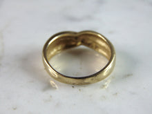 Load image into Gallery viewer, Womens Vintage Estate 14k Yellow Gold Diamond Engagement Ring 3.6g E1016