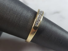 Load image into Gallery viewer, Womens Vintage Estate 14K Yellow Gold Diamond Ring 2.4g E1042