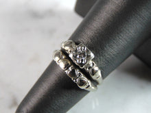 Load image into Gallery viewer, Womens Vintage Estate 14K White Gold Diamond Ring, 3.1g E1052