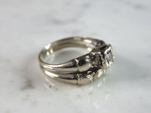 Load image into Gallery viewer, Womens Vintage Estate 14K White Gold Diamond Ring, 3.1g E1052