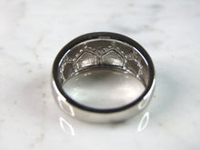 Load image into Gallery viewer, Womens Estate Sterling Silver Modernist Opal Ring 5.2g E1054