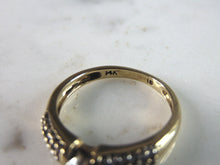 Load image into Gallery viewer, Womens Vintage Estate 14K Yellow Gold Diamond Wedding Ring Set 5.5g E1055