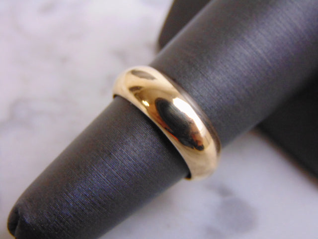 Women's Vintage Estate 14K Gold Wedding Band Ring 6.6g E1056