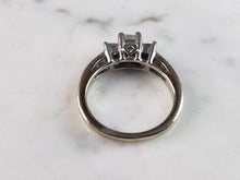 Load image into Gallery viewer, Womens Vintage Estate 14K White Gold Diamond Ring, 4.1g E1091