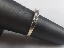 Load image into Gallery viewer, Womens Vintage Estate 14k White Gold Diamond Ring 2.2g E1093