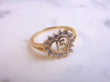 Load image into Gallery viewer, Womens Vintage Estate 14k Yellow Gold La Quinceanera Ring 2.4g E1098