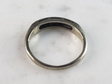 Load image into Gallery viewer, Womens Vintage Estate 14k White Gold Diamond Ring 2.2g E1122