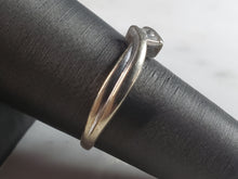 Load image into Gallery viewer, Womens Vintage Estate 14k White Gold Diamond Ring 3.6g  E1124