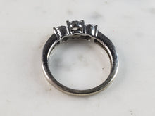 Load image into Gallery viewer, Womens Vintage Estate 14k White Gold Diamond Engagement Ring 3.5g  #E1135