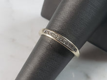 Load image into Gallery viewer, Womens Vintage Estate 14k White Gold Diamond Ring 3.0g E1145