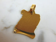 Load image into Gallery viewer, Womens Vintage Estate 18k Yellow Gold Muslim Pendant 2.4g E1151
