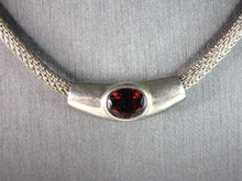 Load image into Gallery viewer, Womens Vintage Estate Sterling Silver Modernist Necklace 19.2g E1162