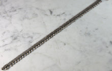 Load image into Gallery viewer, Womens Vintage Estate Sterling Silver Modernist Bracelet 23.8g E1195