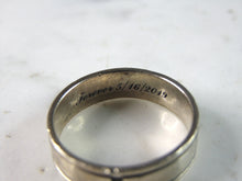 Load image into Gallery viewer, Womens Vintage Estate Sterling Silver Modernist CZ Ring 4.6g E1198