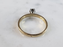 Load image into Gallery viewer, Womens Vintage Estate 14K Yellow Gold Diamond Ring, 1.6g, E1223