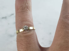 Load image into Gallery viewer, Womens Vintage Estate 14K Yellow Gold Diamond Ring, 1.6g, E1223