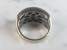 Load image into Gallery viewer, Womens Vintage Estate 14k White Gold Diamond Ring 6.8g  E1243
