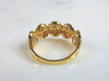 Load image into Gallery viewer, Womens 14K Yellow Gold Diamond Ring 3.9g E1254