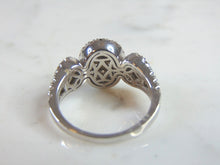 Load image into Gallery viewer, Womens 14K Yellow &amp; White Gold Diamond Ring 5.6g E1256