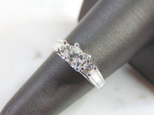 Load image into Gallery viewer, Womens Vintage Estate 14k White Gold Diamond Engagement Ring 4.0g E1260