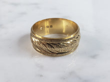 Load image into Gallery viewer, Womens Vintage Estate 14K Yellow Gold Ring 4.8g E1261