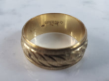 Load image into Gallery viewer, Womens Vintage Estate 14K Yellow Gold Ring 4.8g E1261