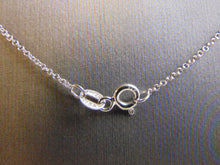 Load image into Gallery viewer, Womens 14K White Gold &amp; Diamond Necklace Pendant 3.5g E1268