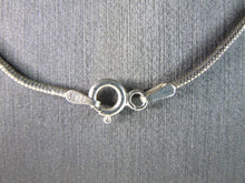 Load image into Gallery viewer, Womens Vintage Estate Sterling Silver Necklace W/ Modernist Pendant 17.6g E1307