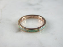 Load image into Gallery viewer, Womens Vintage Estate Sterling Silver Modernist Opal Ring 1.6g E1313
