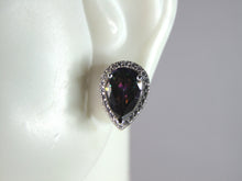 Load image into Gallery viewer, Womens Vintage Estate Sterling Silver Mystic Topaz Earrings 2.6g E1320