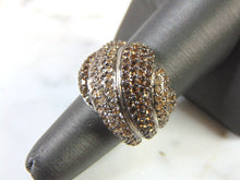 Load image into Gallery viewer, Womens Sterling Silver Fashion Rhinestone Ring 8.5g E1354