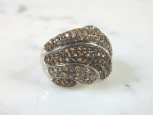 Load image into Gallery viewer, Womens Sterling Silver Fashion Rhinestone Ring 8.5g E1354