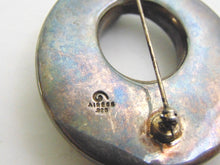 Load image into Gallery viewer, VINTAGE ESTATE STERLING SILVER DESIGNER AIRESS BROOCH 31.1g  E1379